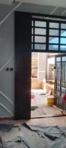 Heavy-duty retractable grill installation for residential property in Kikuyu Kenya East Africa region