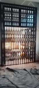 Heavy-duty retractable grill installation for residential property in Kikuyu Kenya East Africa region