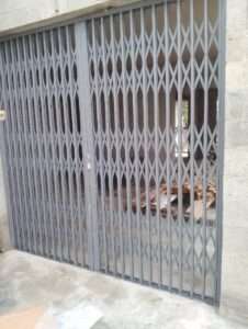 Heavy-duty retractable grill installation for residential property in Kitengela Kenya East Africa region