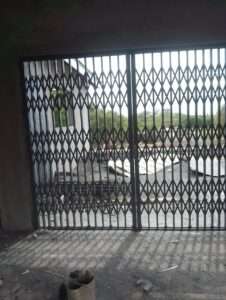 Heavy-duty retractable grill installation for residential property in Kitengela Kenya East Africa region