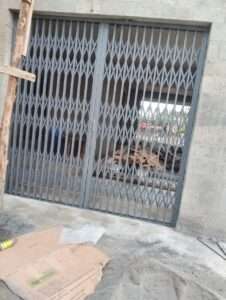 Heavy-duty retractable grill installation for residential property in Kitengela Kenya East Africa region