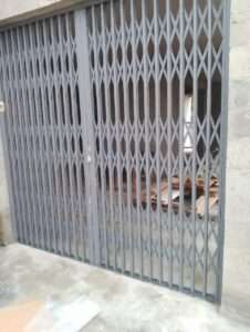 Heavy-duty retractable grill installation for residential property in Kitengela Kenya East Africa region