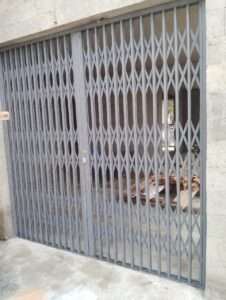 Heavy-duty retractable grill installation for residential property in Kitengela Kenya East Africa region