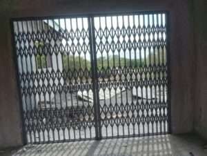 Heavy-duty retractable grill installation for residential property in Kitengela Kenya East Africa region