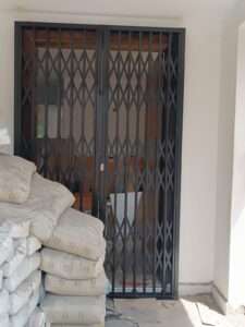 Heavy-duty retractable grill installation for residential property in Runda Kenya East Africa region