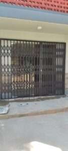 Heavy-duty retractable grill installation for residential property in Nanyuki Kenya East Africa region