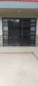 Heavy-duty retractable grill installation for residential property in Nanyuki Kenya East Africa region