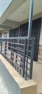 Heavy-duty retractable grill installation for residential property in Nanyuki Kenya East Africa region