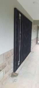 Heavy-duty retractable grill installation for residential property in Nanyuki Kenya East Africa region
