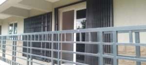Heavy-duty retractable grill installation for residential property in Nanyuki Kenya East Africa region