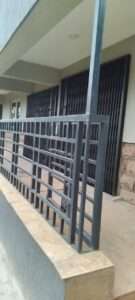 Heavy-duty retractable grill installation for residential property in Nanyuki Kenya East Africa region