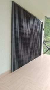 Heavy-duty retractable grill installation for residential property in Loresho Kenya East Africa region