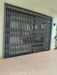 Heavy-duty retractable grill installation for residential property in Loresho Kenya East Africa region