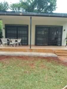 Heavy-duty retractable grill installation for residential property in Loresho Kenya East Africa region