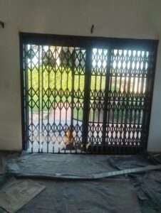 Heavy-duty retractable grill installation for residential property in Kamiti Road region
