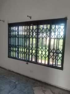 Heavy-duty retractable grill installation for residential property in Kamiti Road region