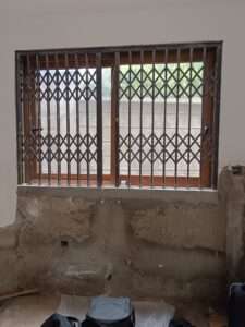 Elegant imported retractable grills installed for enhanced home security in Kerarapon