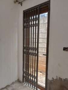 Elegant imported retractable grills installed for enhanced home security in Kerarapon