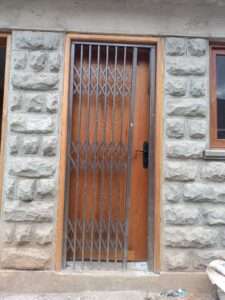 Elegant imported retractable grills installed for enhanced home security in Kerarapon