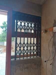 Elegant imported retractable grills installed for enhanced home security in Kerarapon