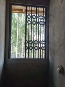 Elegant imported retractable grills installed for enhanced home security in Kerarapon