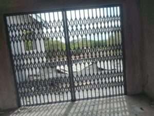 Heavy-duty retractable grill installation for residential property in Kitengela Kenya East Africa region