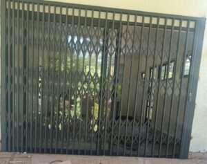Heavy-duty retractable grill installation for residential property in Loresho Kenya East Africa region