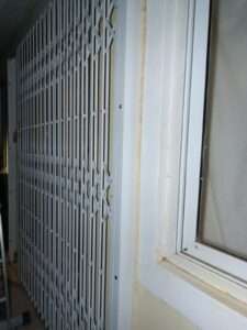 Elegant imported retractable grills installed for enhanced home security in Lenana